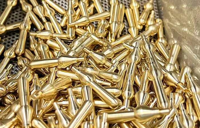Turned brass toggle switches Turned brass toggle switches