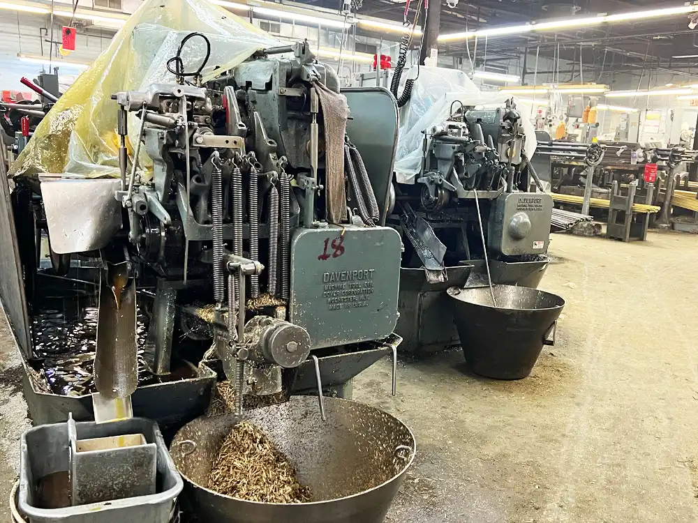 Your Davenport screw machine shop